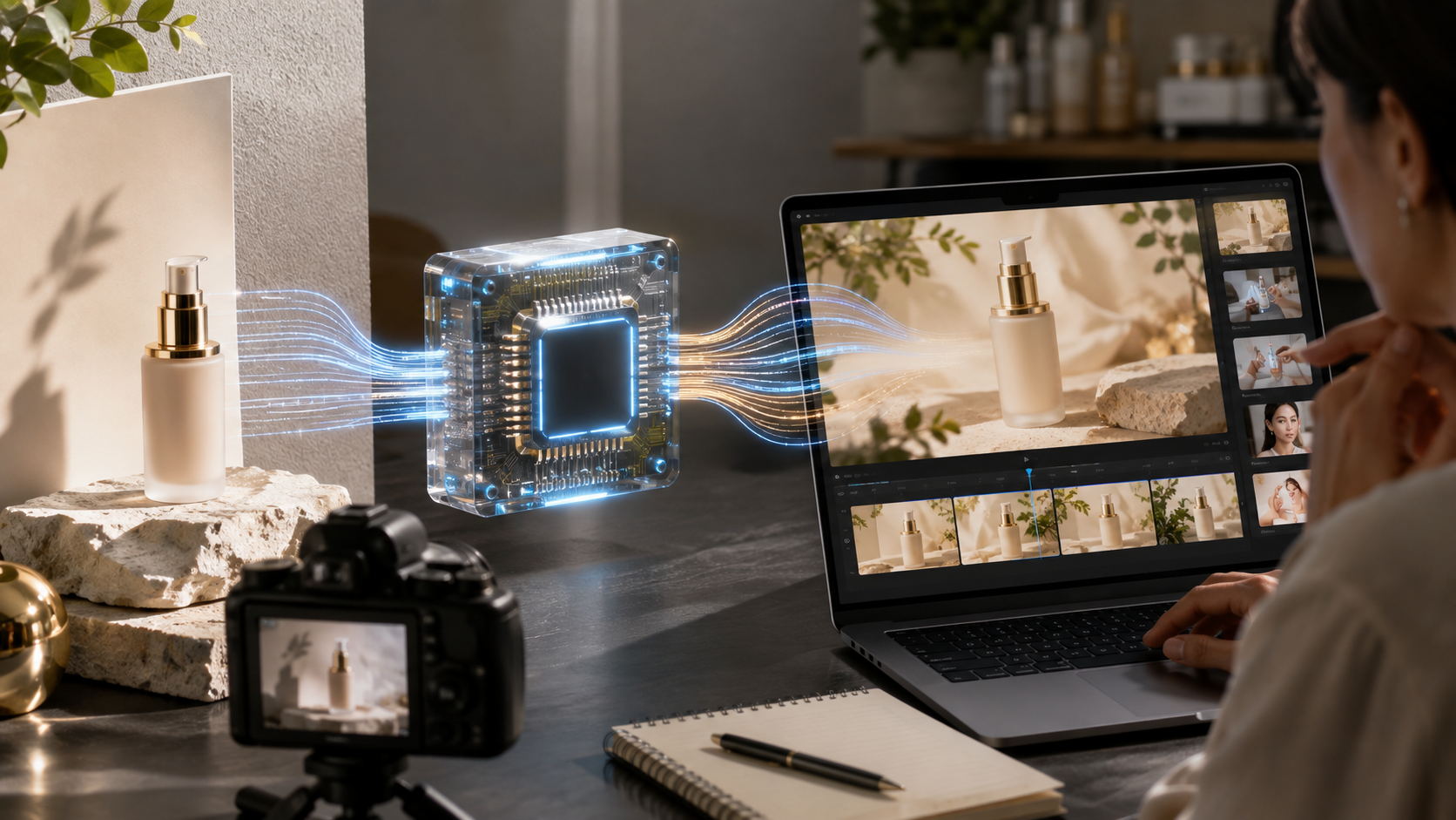 Cách Dùng AI Tạo Video Bán Hàng Cho Ngành Mỹ Phẩm, Thời Trang